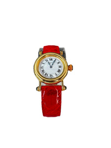 Cartier Vintage Diabolo 1440 18K Yellow Gold Watch