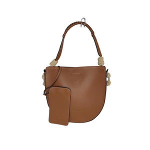 Prada Vitello Lux Cognac Shoulder Bag 1BC131 - TheRelux.com