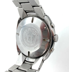 RADO Diastar Black Dial Chronograph Stainless Steel Men's Watch
