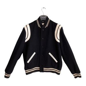 Saint Laurent 2021 Teddy Varsity Jacket - Size L - TheRelux.com