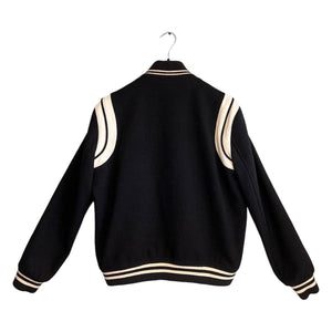 Saint Laurent 2021 Teddy Varsity Jacket - Size L - TheRelux.com