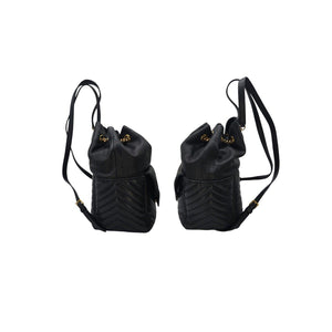 joe mini ysl lambskin backpack Saint Laurent Joe Drawstring Leather Backpack