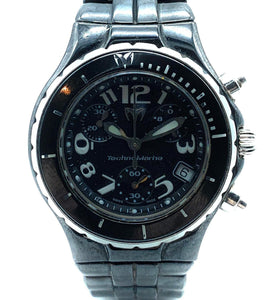 Technomarine Technolady Chrono Ceramique Black Ceramic  display picture 1