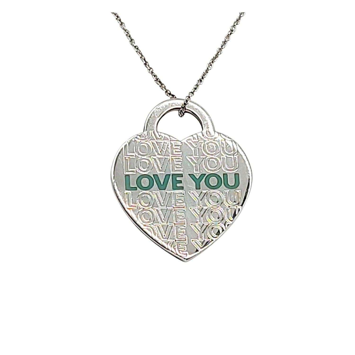 Tiffany & Co. Large Return to Tiffany 'Love You' Heart Tag