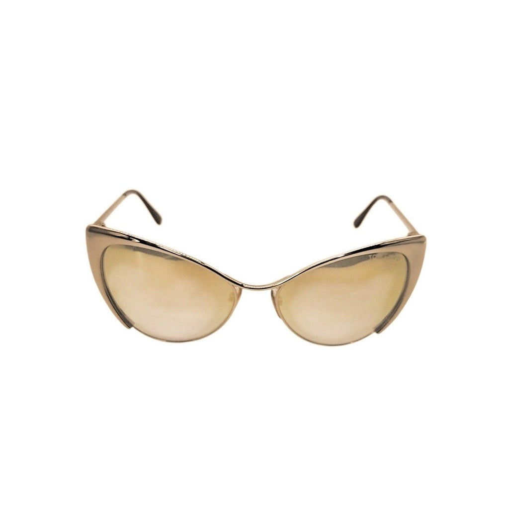Tom Ford Nastasya TF304 Gold Gradient Cat Eye Sunglasses  display picture 1