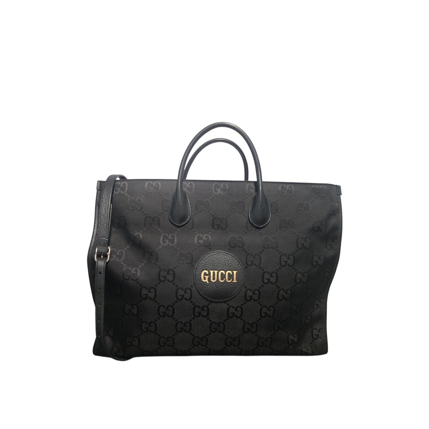 Gucci Econyl Nylon Monogram Large Off The Grid Tote Bag - TheRelux.com