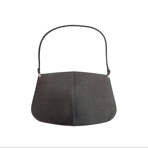 Pochette De Soirée Vintage – Noir – Matière Plastique – Sac Femme