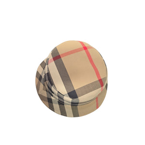 Burberry Check Bucket Hat BURW01W Sz M - Main Image