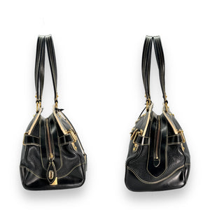 Louis Vuitton 2008 Black Suhali Le Radieux Satchel Bag