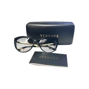 Versace Medusa 57mm cat eye‎ sunglasses Versace - Sunglasses Medusina Cat Eye - Rose Brown  main image 4