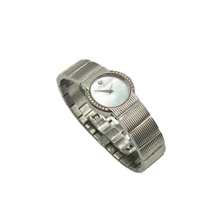 Movado Stainless Steel, MOP, & Diamond Concerto Women's Watch - 84