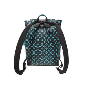 louis vuitton christopher blue backpack Louis Vuitton Monogram Playground Christopher MM Hiking Backpack