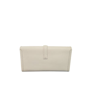 Hermès Jige Elan 29 Craie Lime Swift Verso Clutch - TheRelux.com