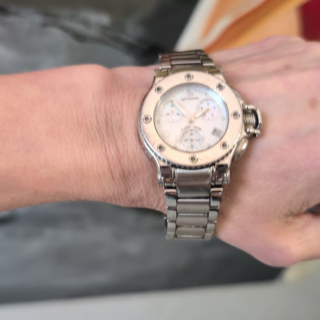 Aquanautic Cuda MOP Dial Chronograph Watch P000722