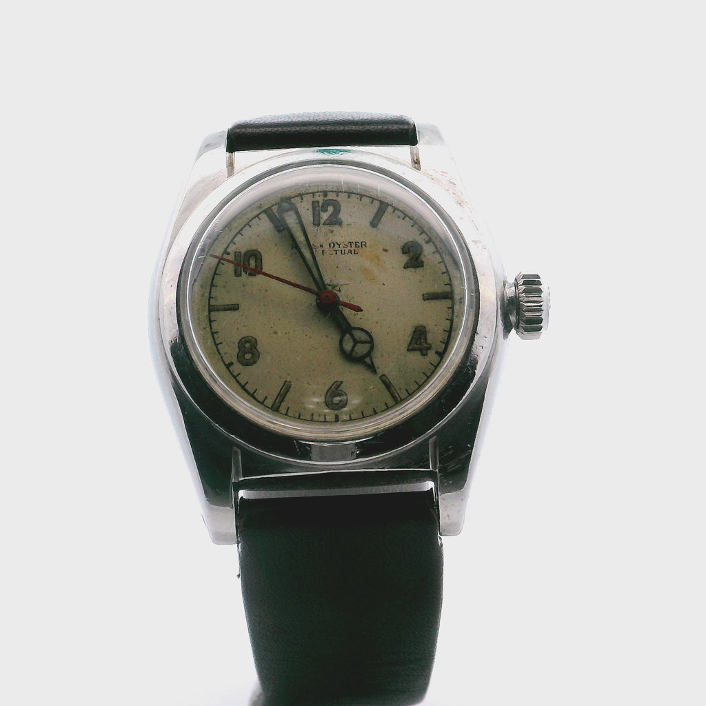 Rolex Vintage Oyster Perpetual 2940 Stainless Steel Bubble Back Watch