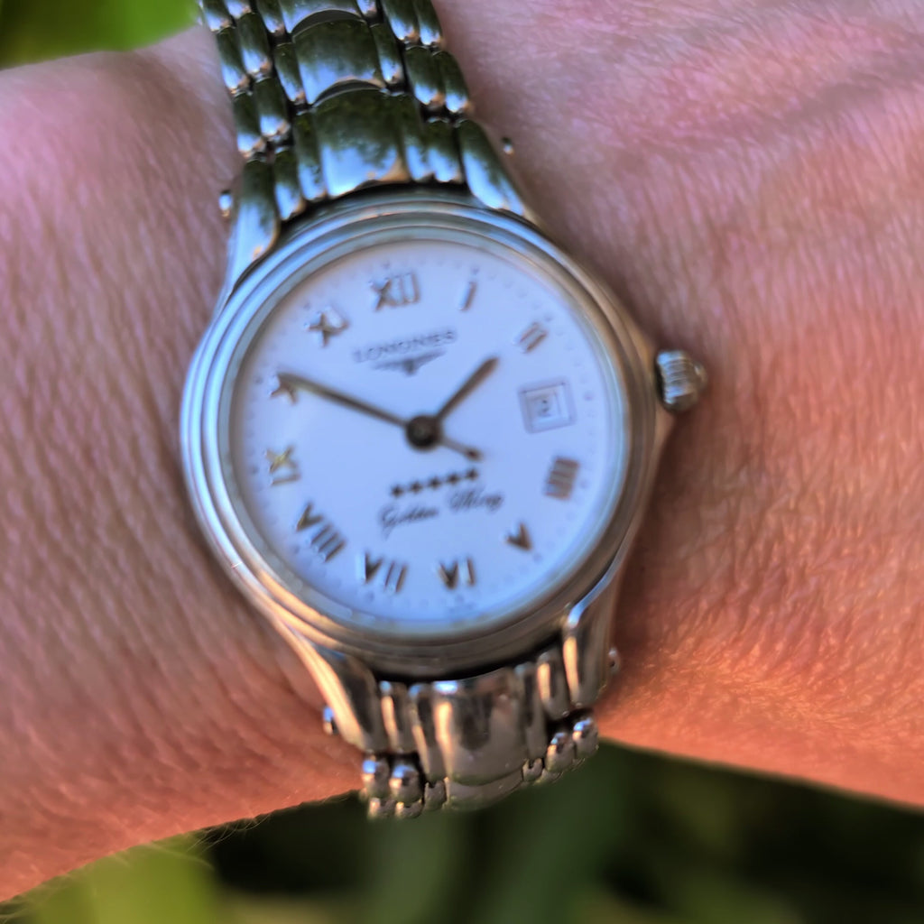 Longines Golden Wing Stainless Steel Women's Watch (Ref. L3.106.4)