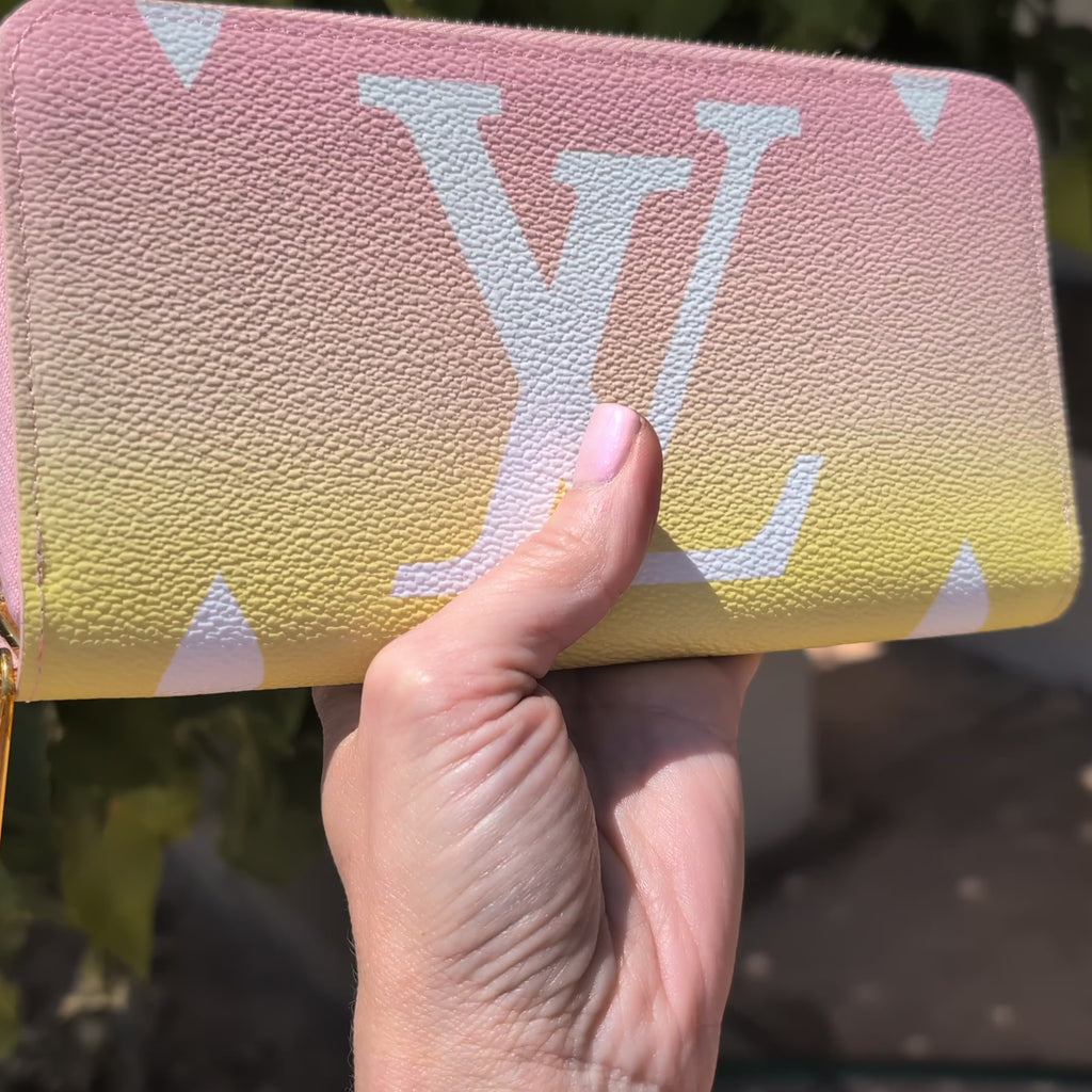 Louis Vuitton Giant Monogram "By The Pool" Zippy Wallet