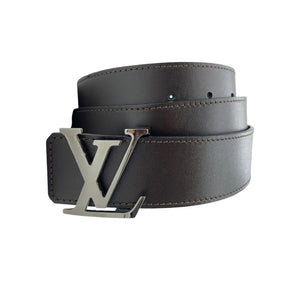 Louis Vuitton LV Shake 40mm Reversible Belt, Grey, 100