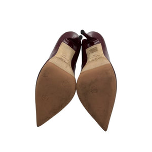 Jimmy Choo Patent Leather Claret Pump Heels - Sz. 36