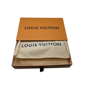 Louis Vuitton Emilie Continental Wallet Purse in Damier Azur Rose