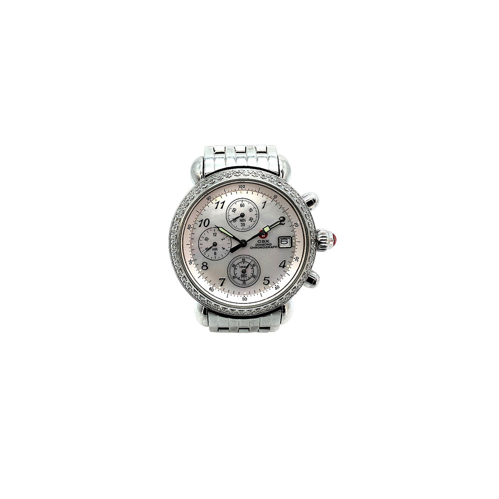 Michele CSX Diamond bezel Chronograph Watch MWW03S000001 | Michele CSX Diamond | Diamond Watches main image 3