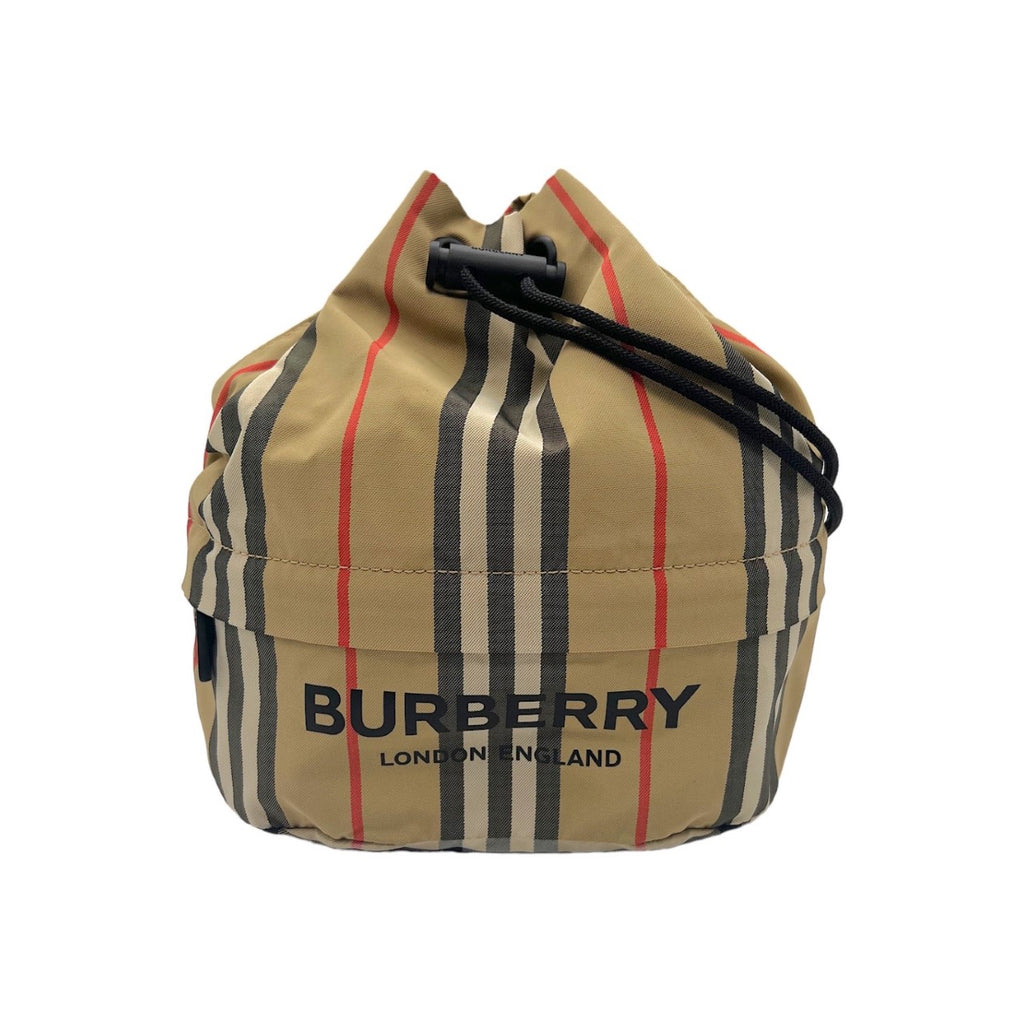 Burberry Bags & Bucket Canvas Exterior Drawstring Handbags for Women, Authenticity Guaranteed
