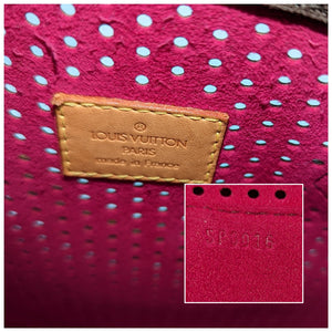Louis Vuitton Limited Edition Fuchsia Monogram Perforated Speedy 30  QJB0FZ2APB041