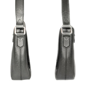 Louis Vuitton Ardoise Taiga Leather Roman MM Messenger Bag