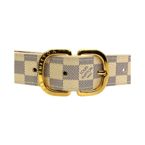 Louis Vuitton Damier Azur Mini 25MM Belt 