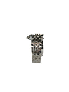 Breitling Chronomat 44 Sterling-Silver AB0110 White Dial Men’s Watch