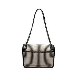 Saint Laurent Niki Medium Striped Canvas Bag | The ReLux