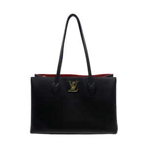 Louis Vuitton Black Lockme Shopper Tote | The ReLux