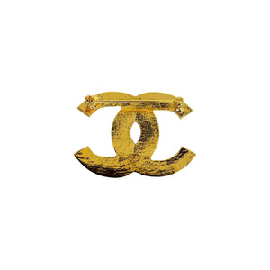 Chanel CC Enamel Brooch Pin