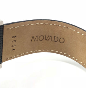 Movado 01.1.14.6000 Stainless Steel Leather Museum Watch
