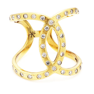 Louis Vuitton Idylle Blossom 18k Gold/Platinum LV Letters Flame Design Pendant  Women'S Long Necklace