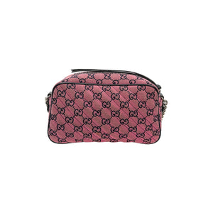 Gucci GG Canvas Small Marmont MatelassΓ© Crossbody Bag