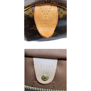 LOUIS VUITTON Monogram Totem Speedy 30 Hand Bag M41666 LV Auth bs2099a  Cloth ref.651713 - Joli Closet