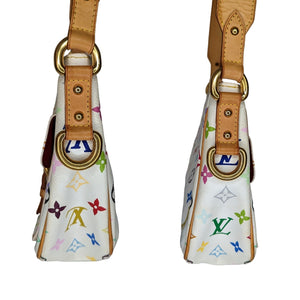Louis Vuitton, Bags, Louisvuitton Monogram Multicolor Lodge Pm M4054 Semi  Shoulder Bag T438