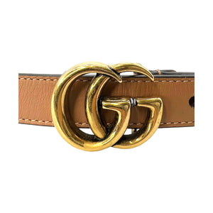 Gucci Double G Skinny Belt