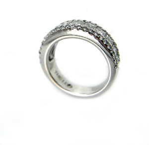 THE LEO 2.68ctw Diamond 14K White Gold Anniversary Ring - Sz. 6.25