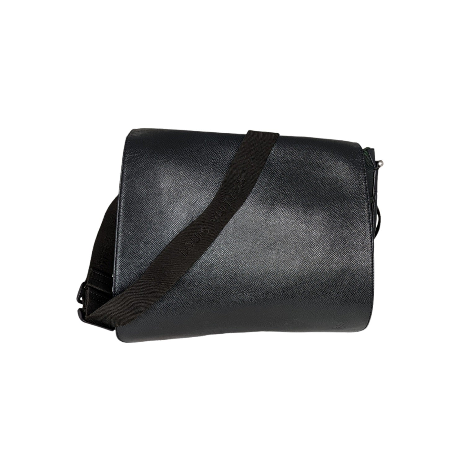 Louis Vuitton Ardoise Taiga Leather Viktor Messenger Bag - Yoogi's Closet