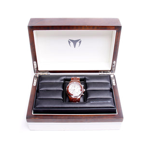 TechnoMarine Brown Ceramic Chronograph Quartz Watch
