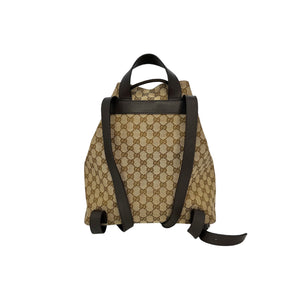 Gucci Drawstring Backpack Monogram GG Beige/Brown