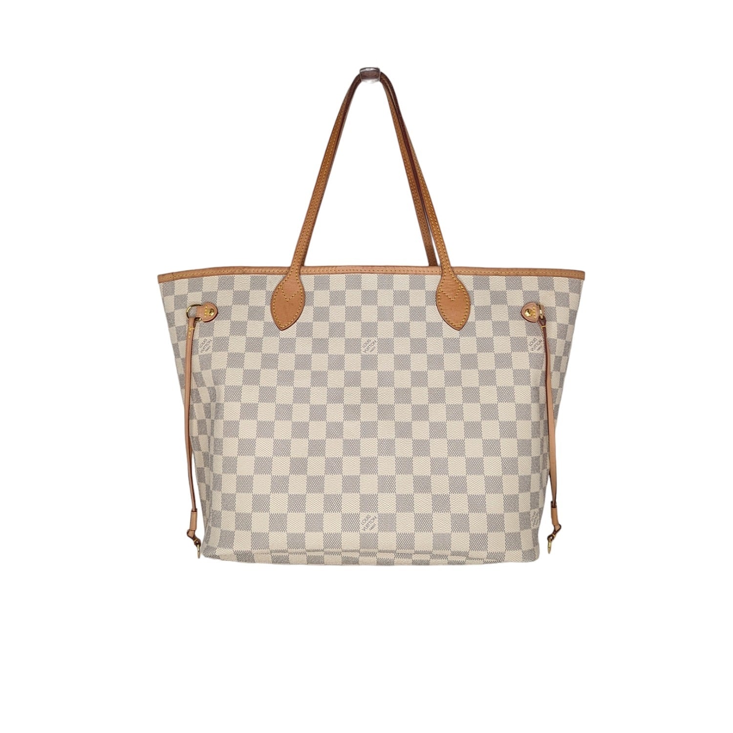 Louis Vuitton Neverfull MM Damier Ebene Tote Bag Retail: $2030