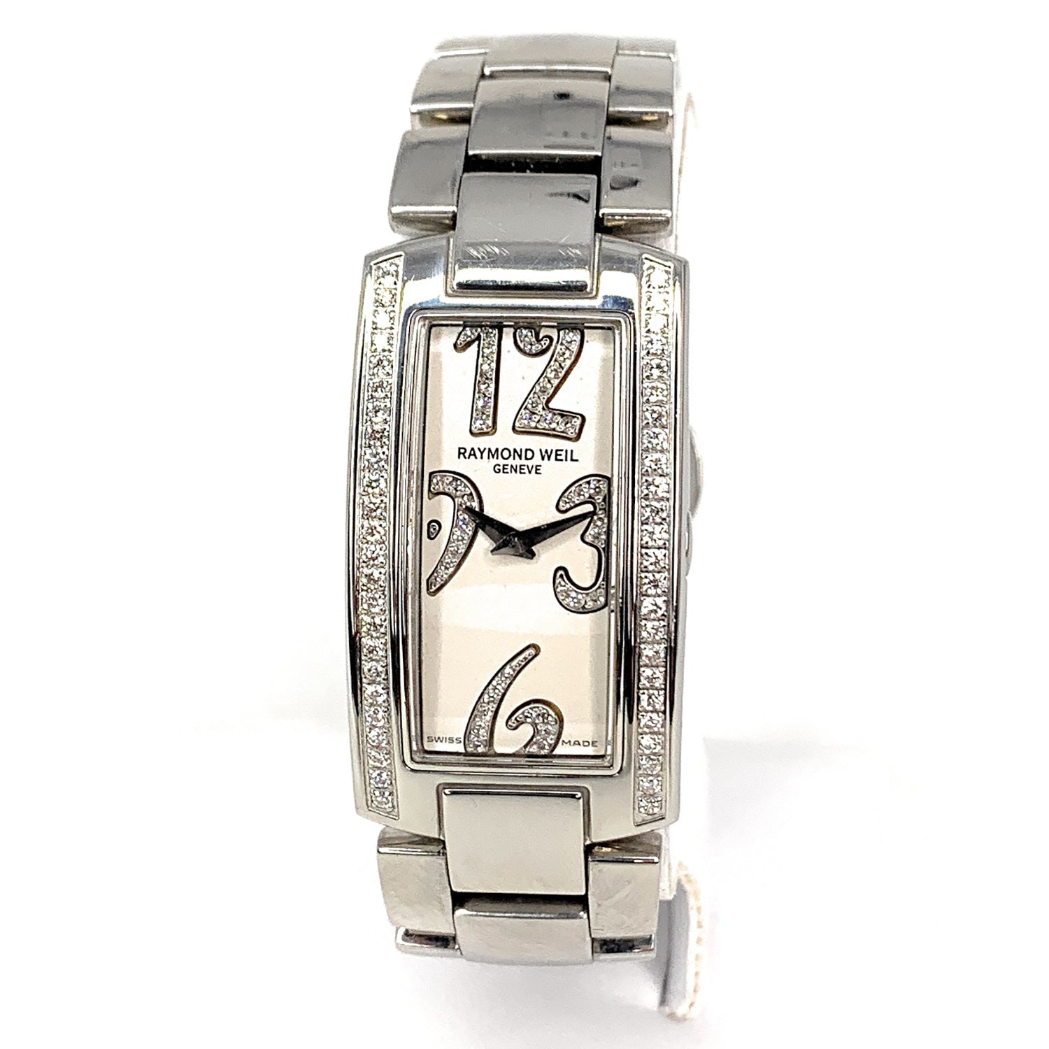 Raymond Weil Diamond Stainless Steel Shine 1500 Collection Ladies