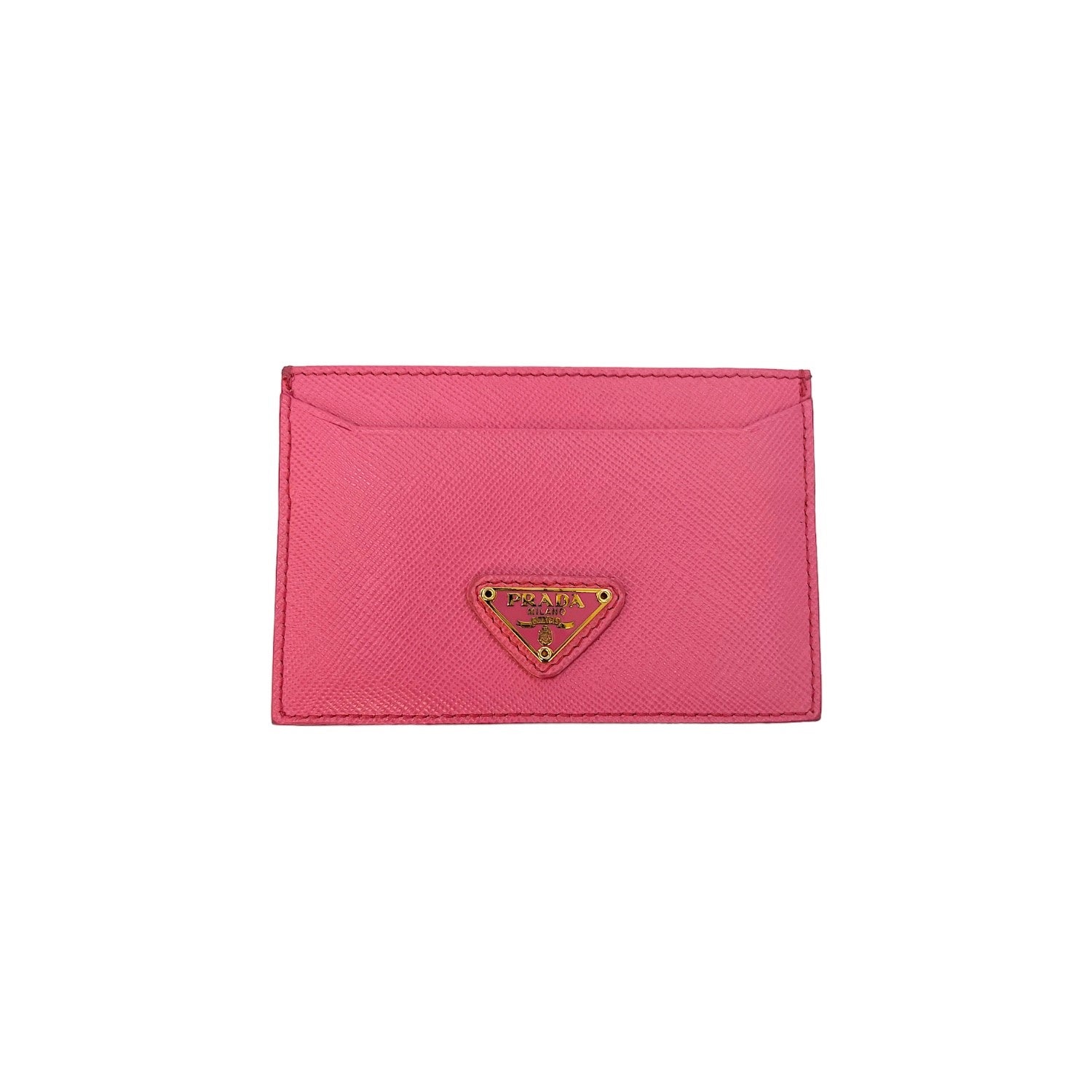 PRADA Small Saffiano Leather Zip Around Wallet Red- Hot Deals