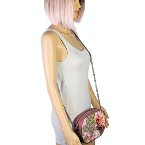 Gucci blooms gg supreme mini chain crossbody bag top