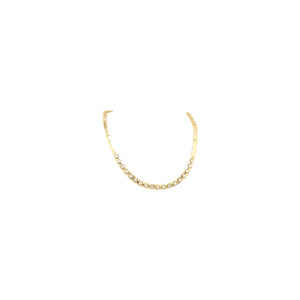 1.45ctw Diamond & 14K Yellow Gold Link Necklace