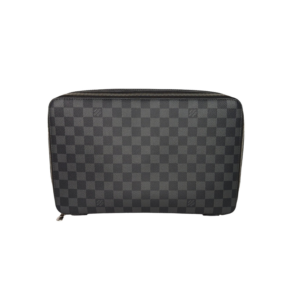 Louis Vuitton Rare Damier Graphite Packing Cube GM 78lu825s