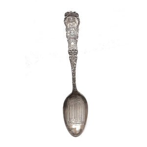 Vintage Masonic Temple Sterling Silver Souvenir Spoon
